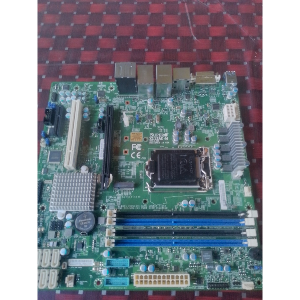 X11SAE Server Motherboard LGA 1151 support E3-1200V5 DDR4