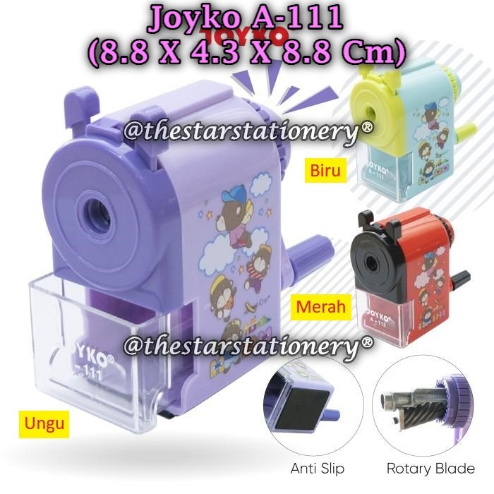 

(1 Biji) Rautan Putar JOYKO A-111 Rautan Meja Joyko A-111 / Sharpener Rautan Serutan Joyko A-111