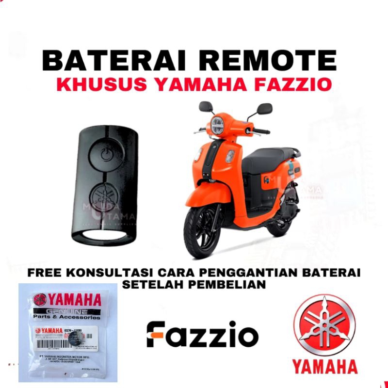Baterai Remote YAMAHA FAZIO, original Yamaha Genuine part &Accesories