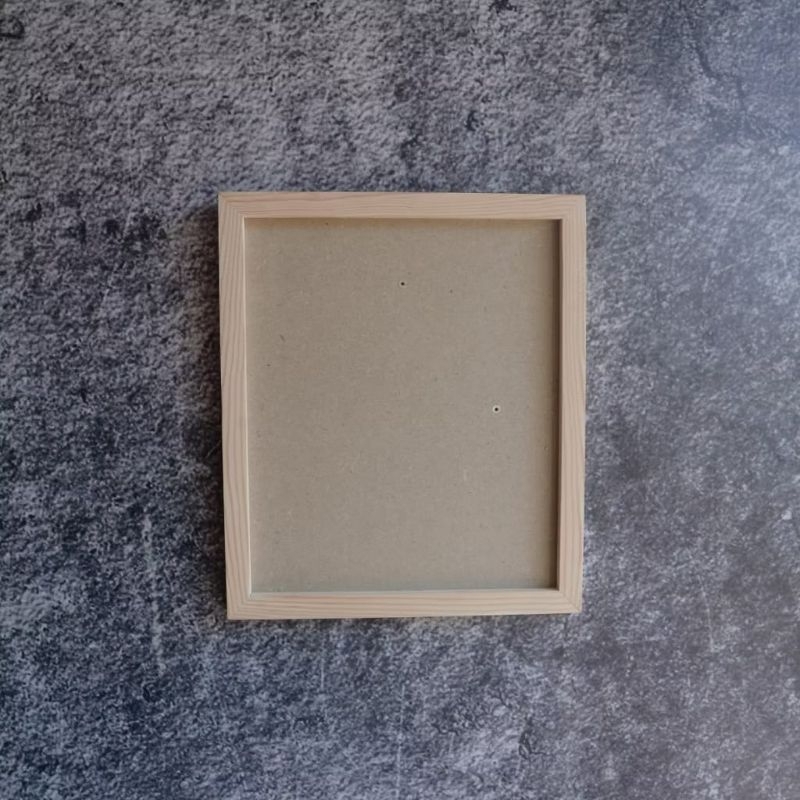 Bingkai frame kayu tanpa kaca