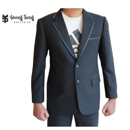 Setelan Jas Pria Celana Premium Tebal 2in1 Jas Pelepasan Wisuda Akad Nikah Jas Resepsi Pernikahan