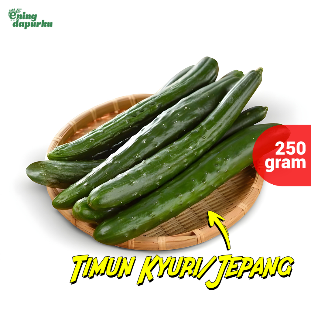 

Timun Kyuri / Jepang 250 Gram / Buah Timun Segar