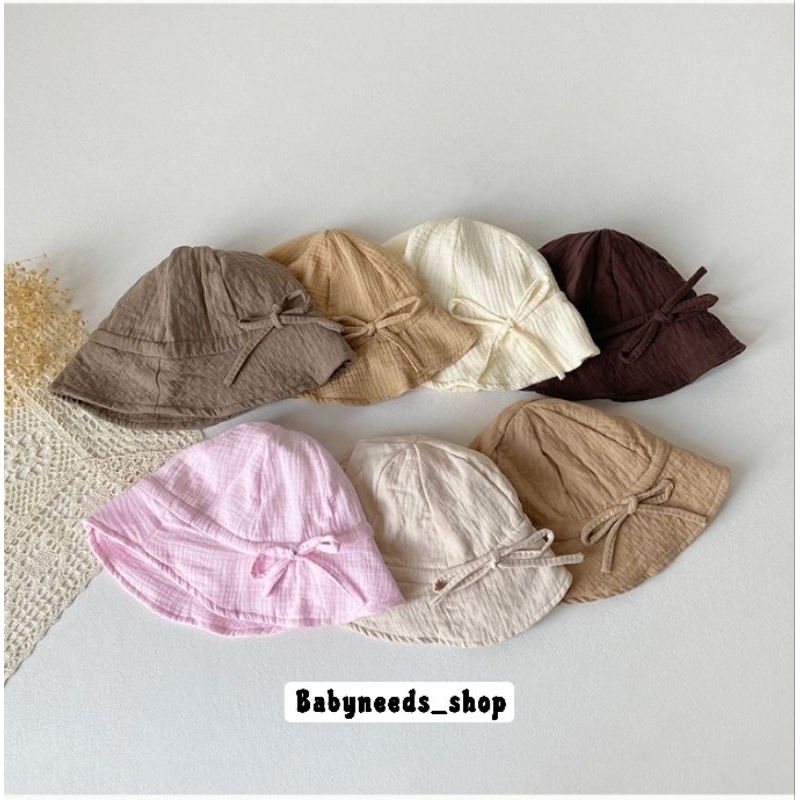 BABYHAPPY Topi Topi Bucket Anak Perempuan Bucket Bayi Perempuan Topi Anak Topi Bayi