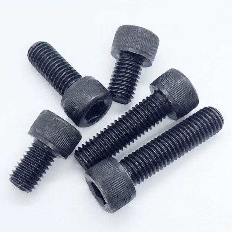 Baut L Hitam Baja M6x75 (7.5 cm)
