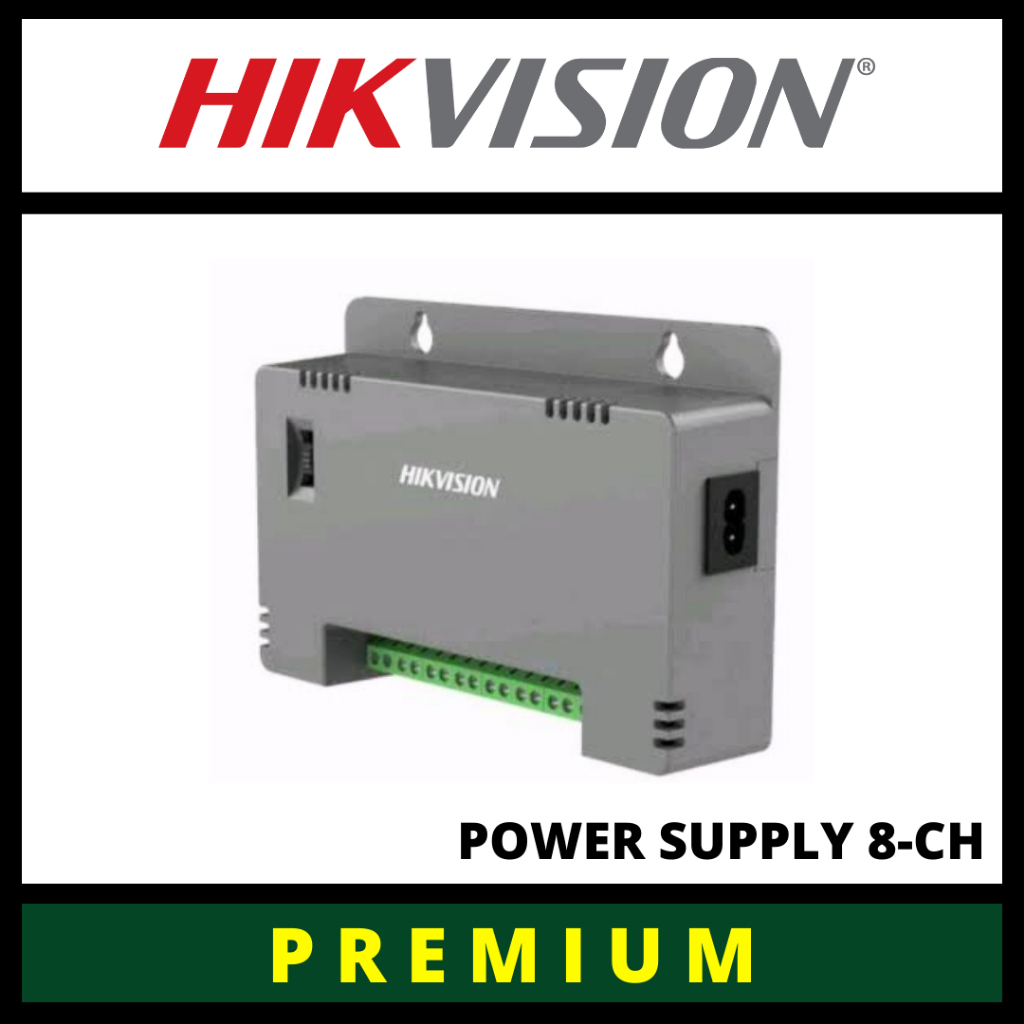 QBNG Power Supply Cctv Hikvision 8 Channel