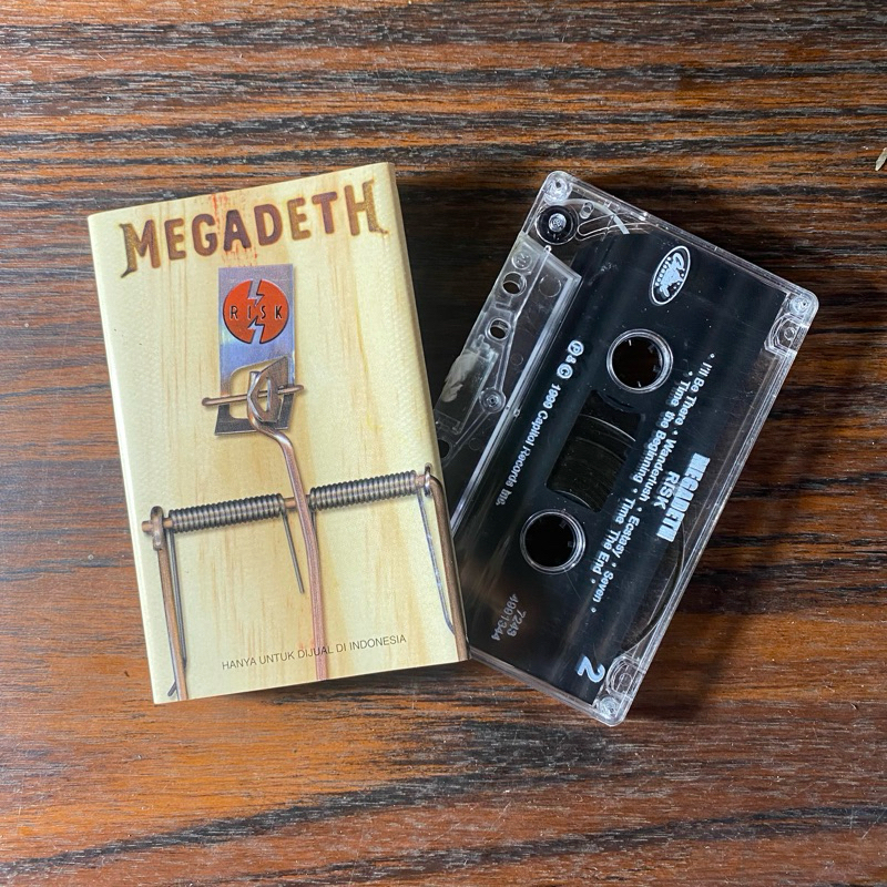 KUMPULAN KASET PITA MEGADETH - ORIGINAL, ANTIK