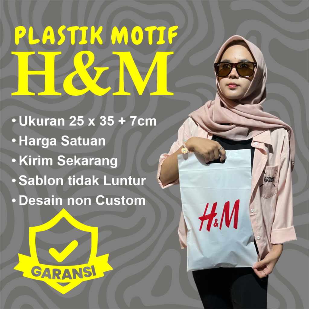 

Plastik Klip Pound H&M, - Size 25x35+7cm Plastik H&M, Kantong H&M, Plastik H&M, Kantong H&M, Plastik ZARA, Plastik Uniqlo, Plastik Klippound, Plastik Custom, Plastik Motif