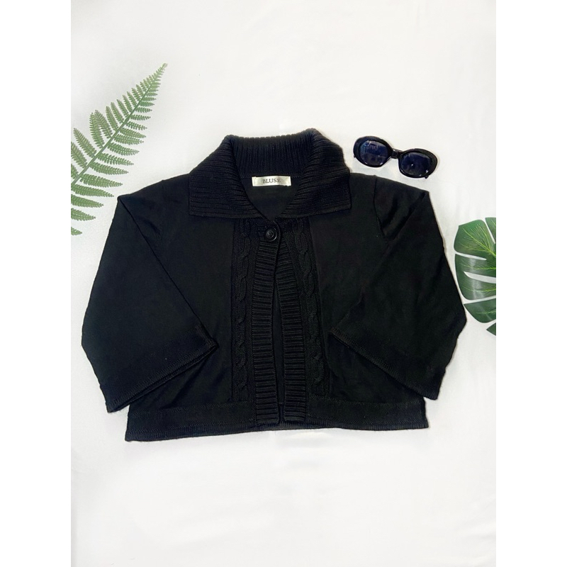 preloved cardigan kepang