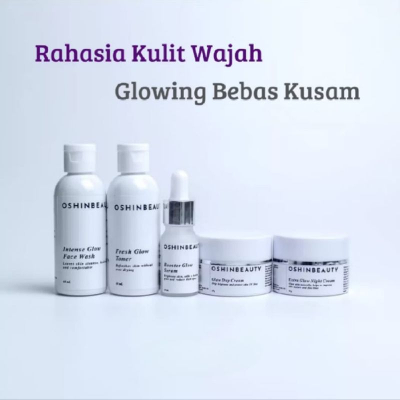 paket lengkap Oshin beauty glow series BPOM