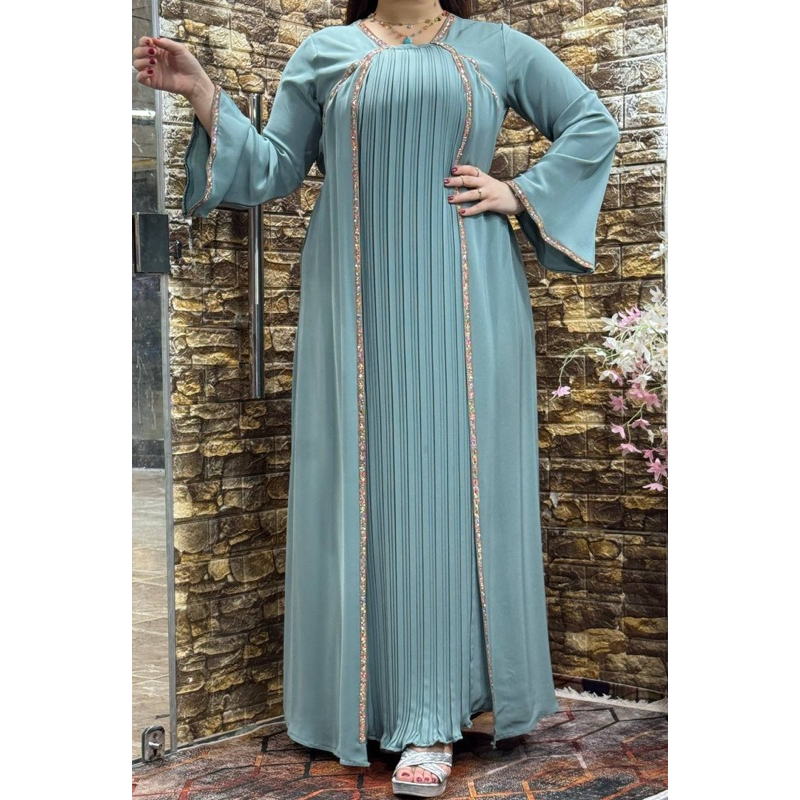 Abaya Mesir Original Baru + Pasmina