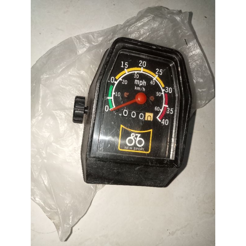 spido speedometer sepeda balap jadul nos
