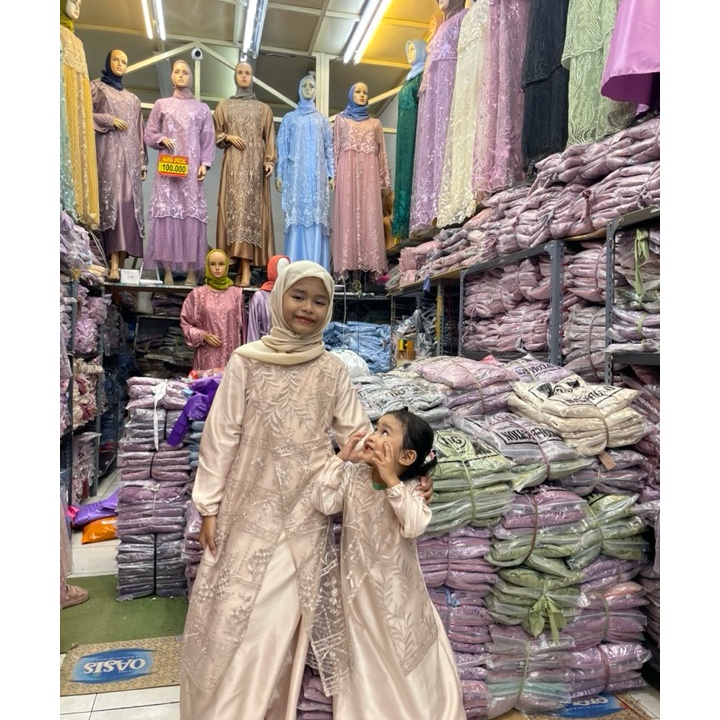 Model Baru Dress ANAK  GAMIS BRUKAT ANAK  Gamis anak model slempang GAMIS ANAK READY STOK  Gamis Ana