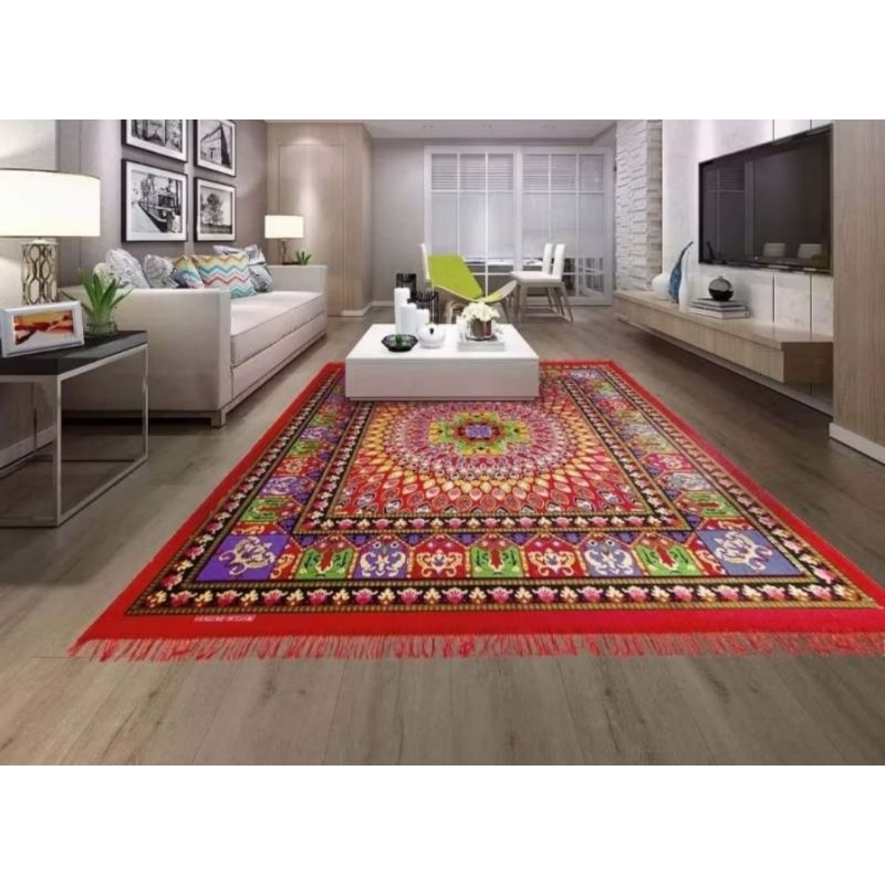 Karpet Permadani rumbai Ostrich Carpet