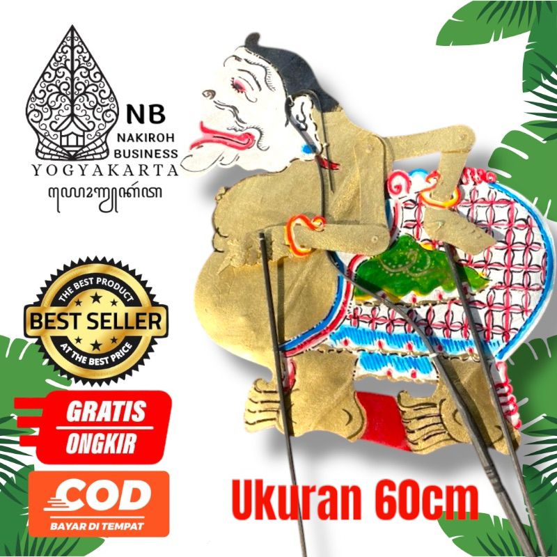 NAKIROHBUSINESS WAYANG SEMAR EMAS STANDAR PEDALANGAN ASLI