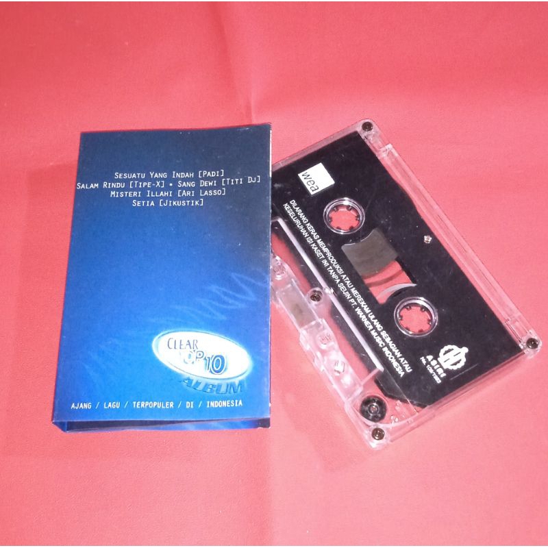 Kaset Original Kompilasi keren.CLEAR TOP 10