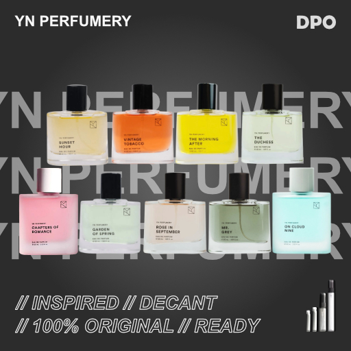 [DECANT SHARE] YN PERFUMERY The Duchess Rose in September On Cloud Nine The Morning After Mr Grey