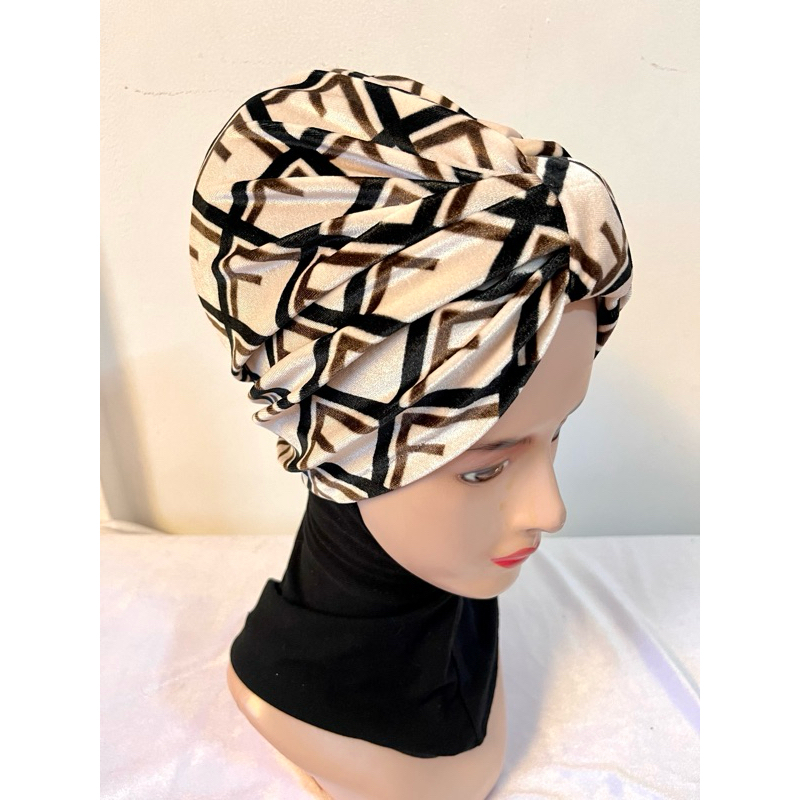 Turban hijab instan Turban Premium scuba Turban mewah