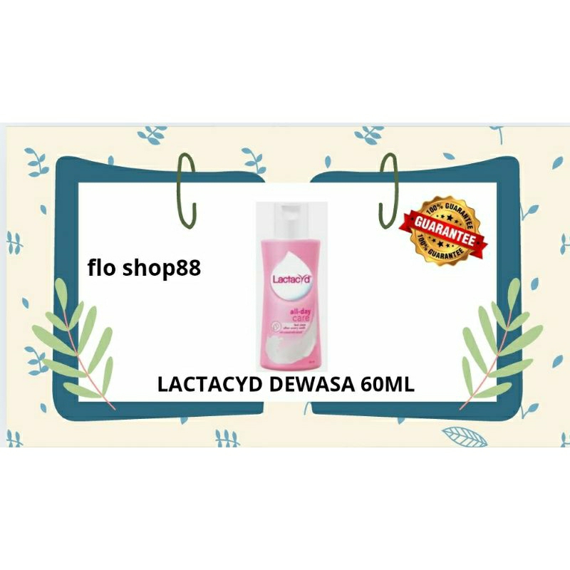 A - LACTACYD PINK 60ML / LACTACYD PINK / LACYACYD / LACTACYD FEMININE HYGIENE