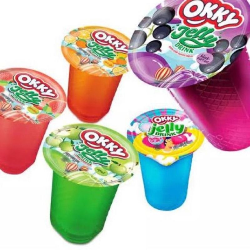 

Okky jelly Drink 1000 - minuman rasa jelly 1 dus isi 24 pcs