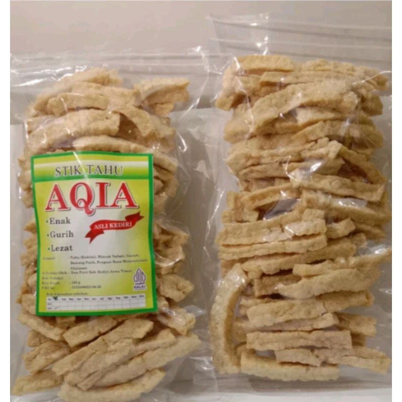 

Stik Tahu AQIA Khas KEDIRI 100gram
