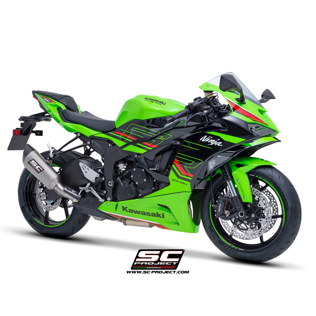 SC PROJECT SC1-R CARBON KAWASAKI ZX-6R 636 (2014-2025) EX-K35-T90T