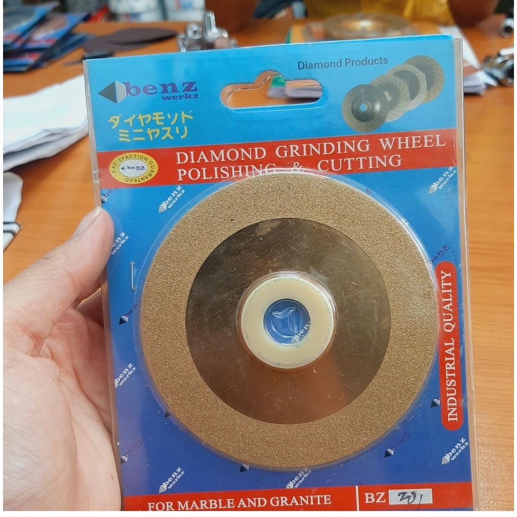 MATA BATU ASAH GURINDA//BENZ DIAMOND GRINDING WHEEL BZ 201 Mata potong / poles kaca
