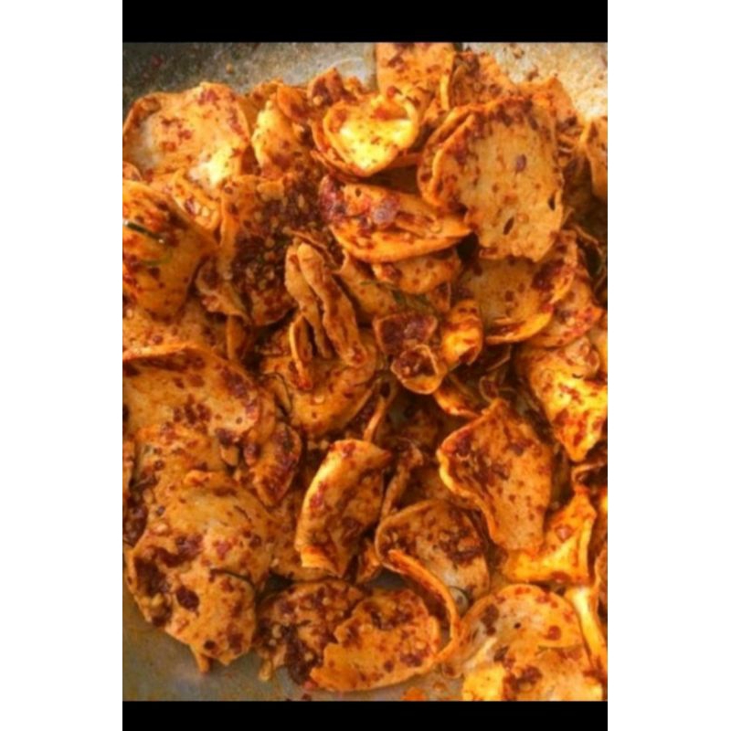 

BASRENG tipis kriuk pedas gurih daun jeruk / 250gr