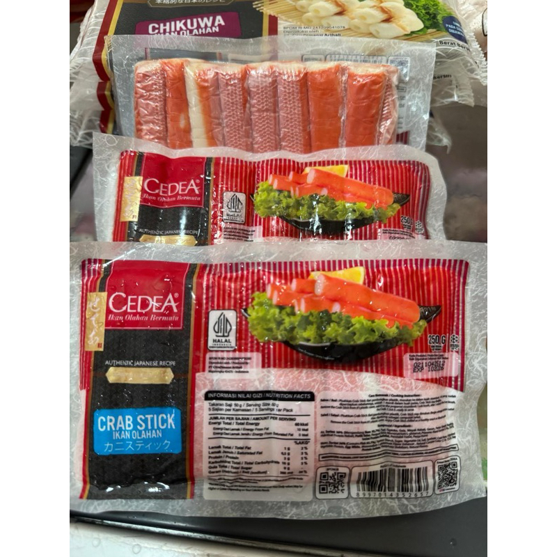 

Cedea Crab Stick Frozen 250gr