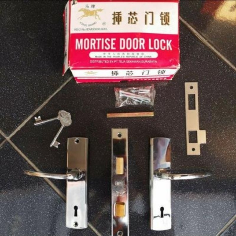 Kunci pintu kuda besar 9552, Kunci pintu kuda, Mortise door lock besar