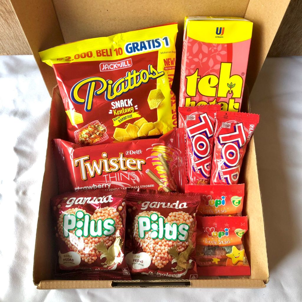 

Hampers Snack | Snack Gift Box | Kado Ultah | Kado Murah | Gift Box | Snack Kado Kekinian
