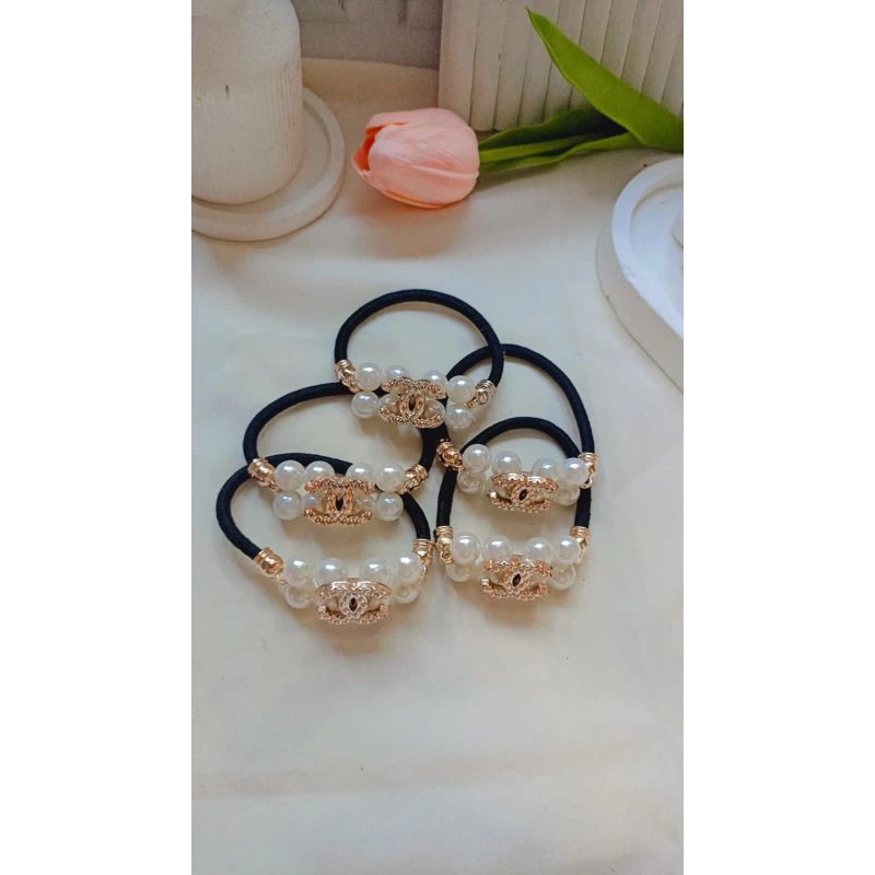 Ikat Rambut Mutiara - Ikat Rambut Cendol - Aksesoris Rambut