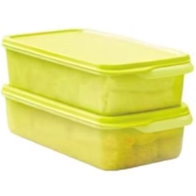 Tupperware Medium Stak n stor 1.3L 1pc Toples plastik ungu biru wadah kue bolu tempat cemilan lebara