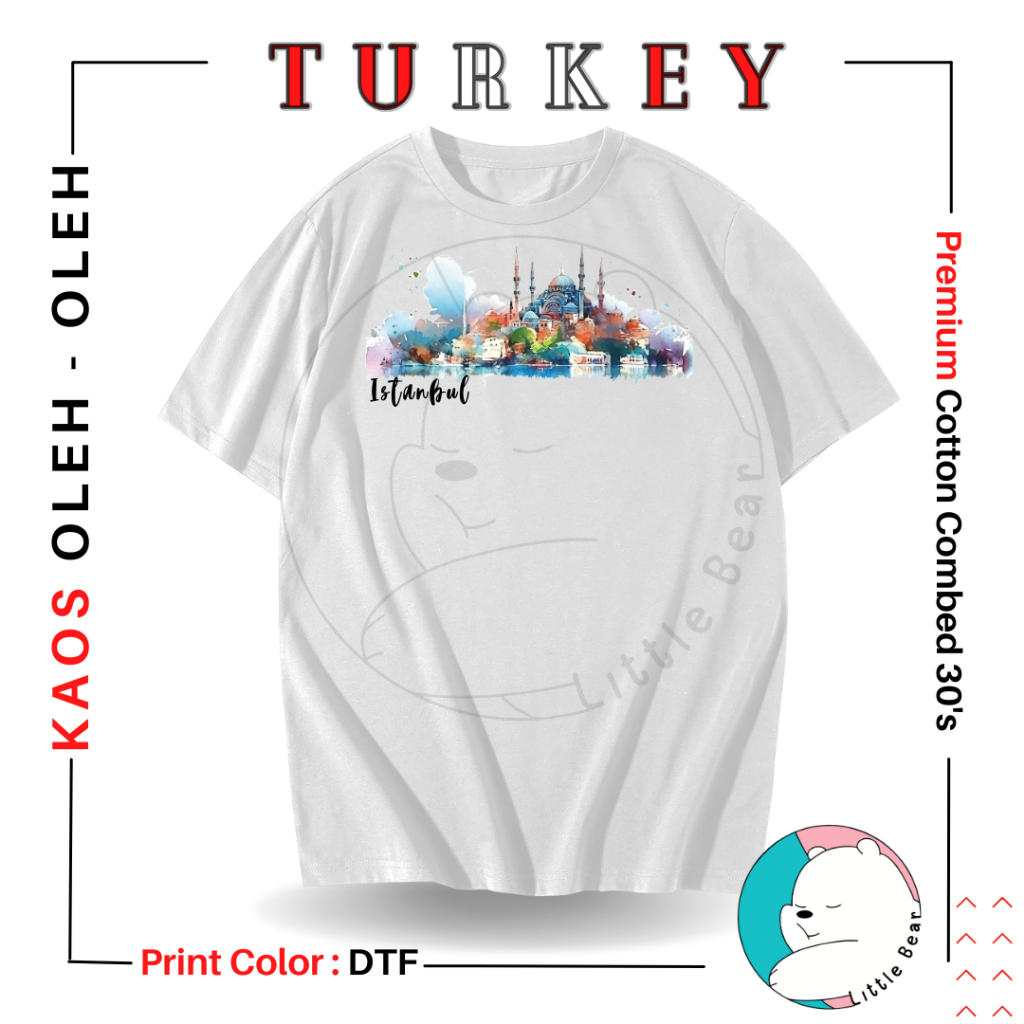 Kaos Souvenir Oleh Oleh Turki - Tshirt Souvenir Oleh Oleh Turki Type 3