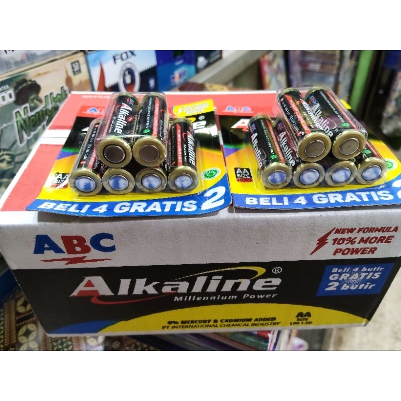 BATRAI ALKALINE AA ISI 6