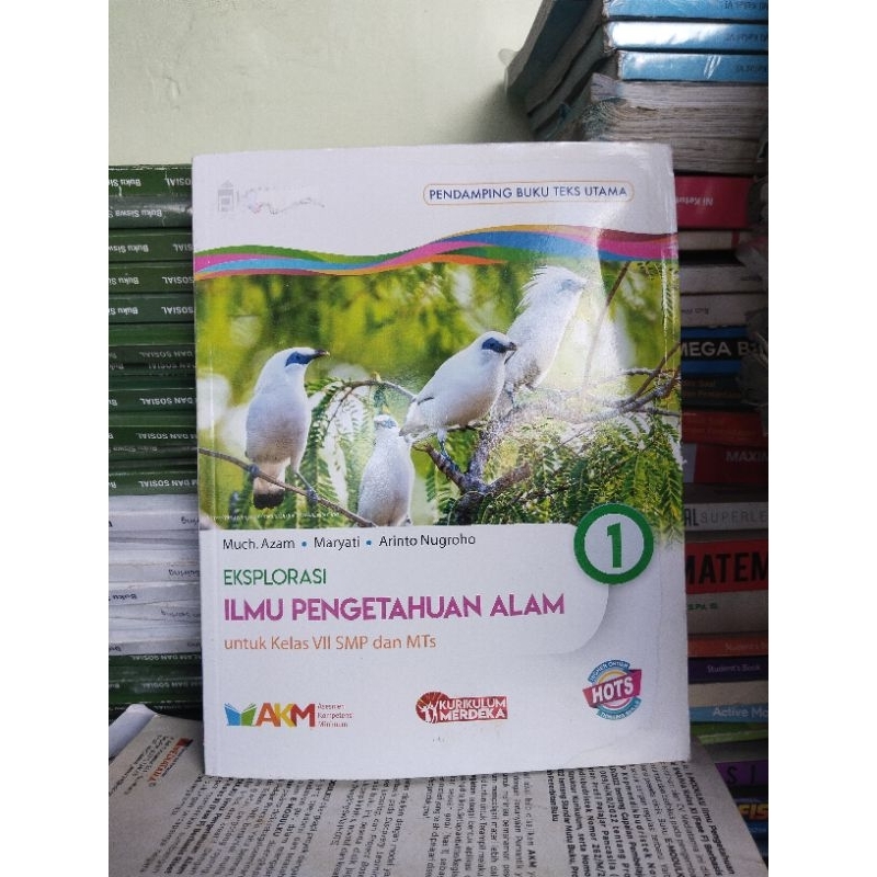 buku ipa/ilmu pengetahuan alam kelas 7/VII/1 smp mts platinum kurikulum merdeka