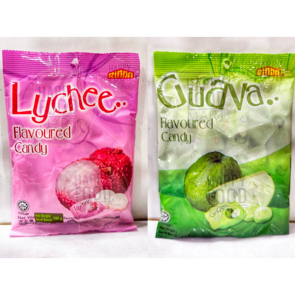 

[HALAL] RINDA PERMEN LYCHEE 120 GRAM/GUAVA IMPORT CANDY/KEMBANG GULA LECI/JAMBU BIJI/PERMEN IMPOR MALAYSIA