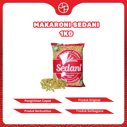 

Makaroni Pipa Sedani Kemasan 1kg Berkualitas
