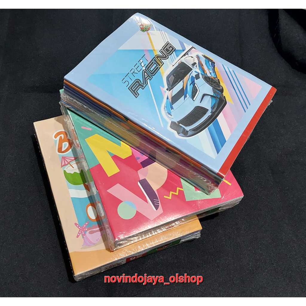

BUKU TULIS DODO 58 LEMBAR TERMURAH ECER 1 PAK ( 10 BUKU)
