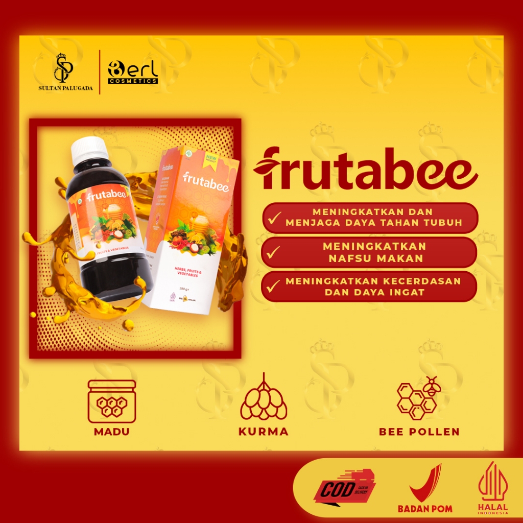 

FRUTABEE MADU ALAMI MULTIVITAMIN SAYUR DAN BUAH HERBAL