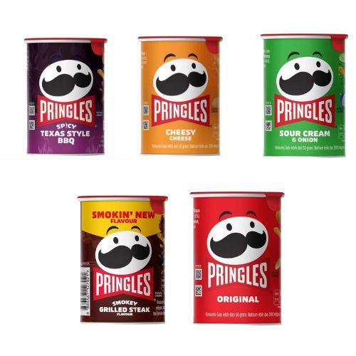 

Pringles Smokey Griles Steak dan Spicy Texas BBQ 42 gr
