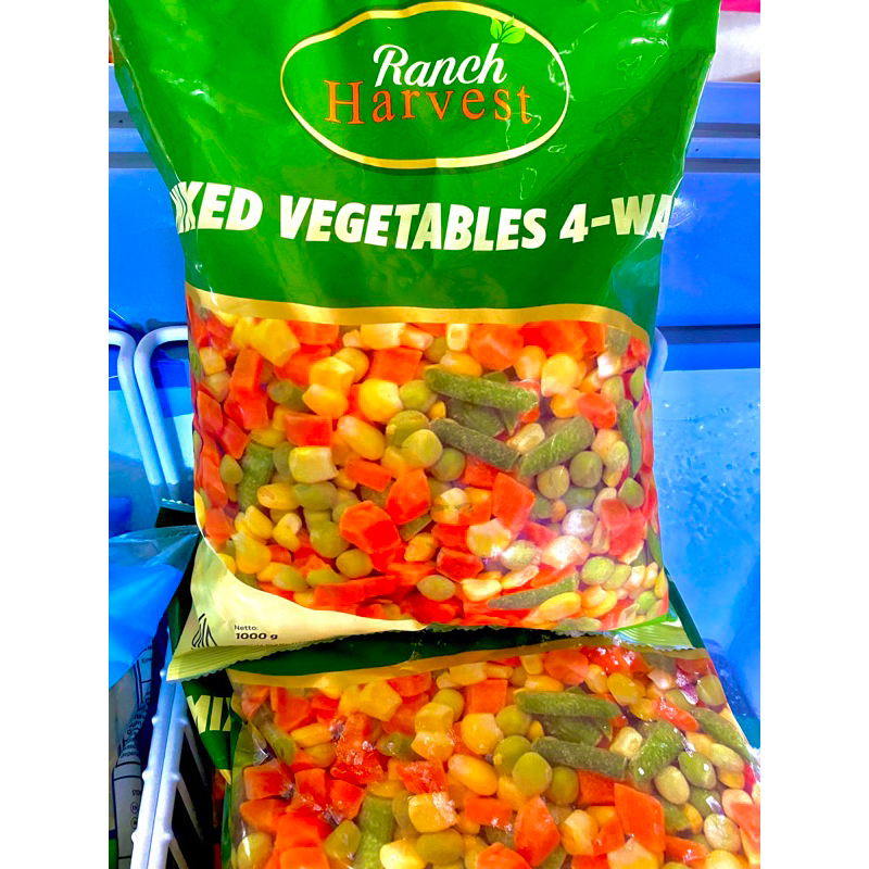 

Mixed Vegetables 1 kg / sayuran campur beku / frozen mixed vegetables
