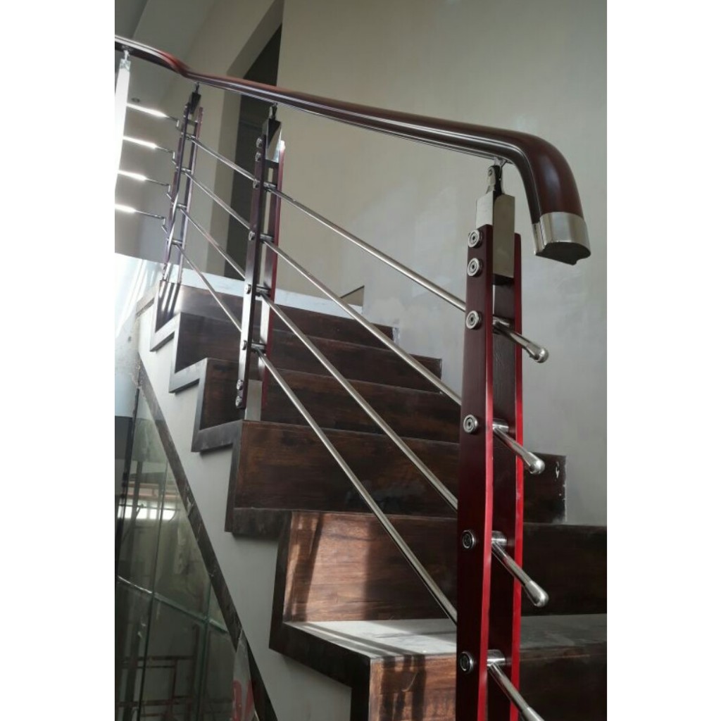 railing tangga minimalis dan modern harga murah dan permeter