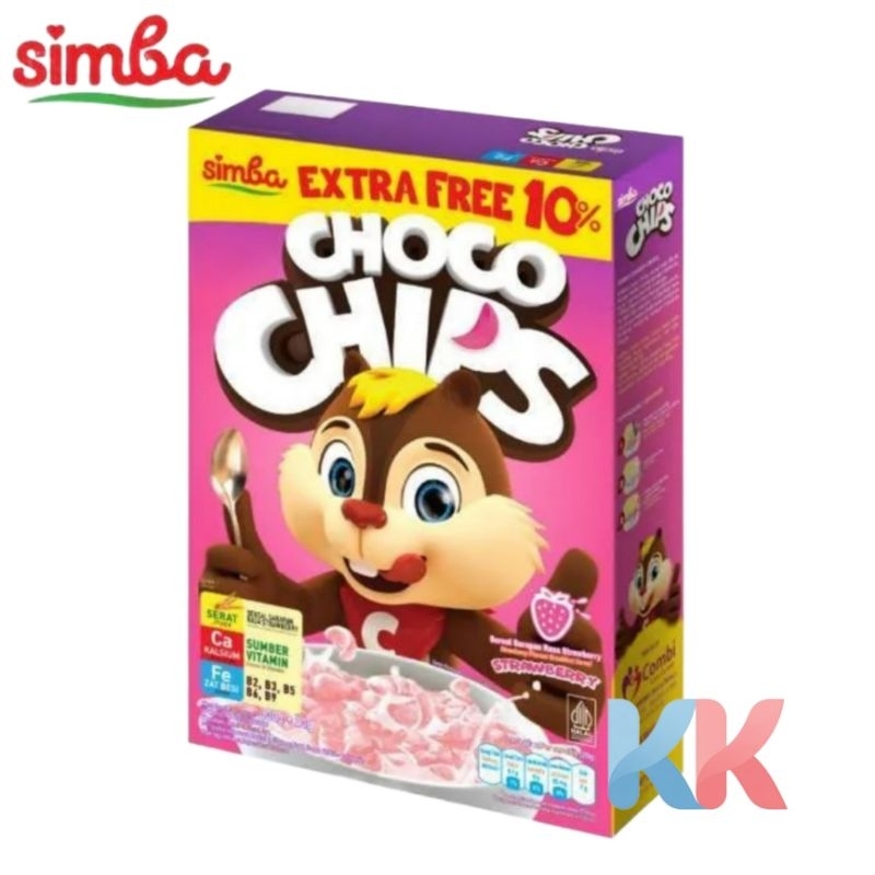 

Simba Choco Chips Strawberry 300gr
