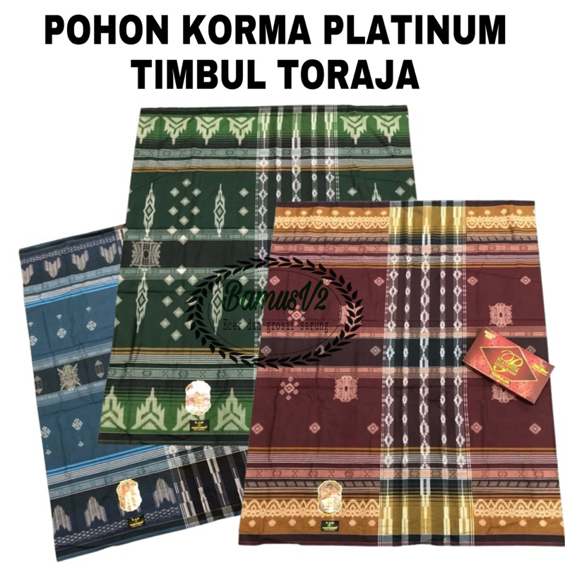 Sarung Pohon Korma Toraja
