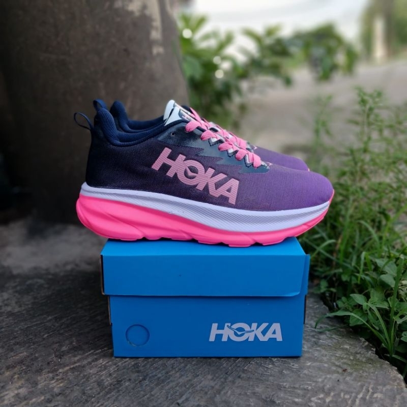 SEPATU SNEAKERS WOMEN HOKA MACH 5 RUNNING PREMIUM