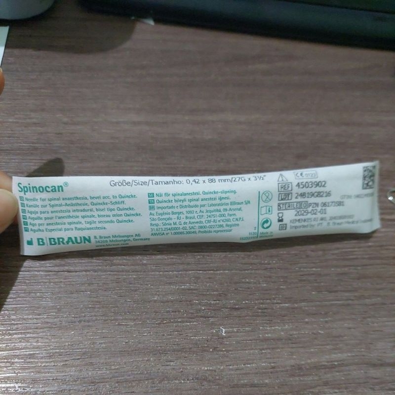 Spinocan 27G B Braun