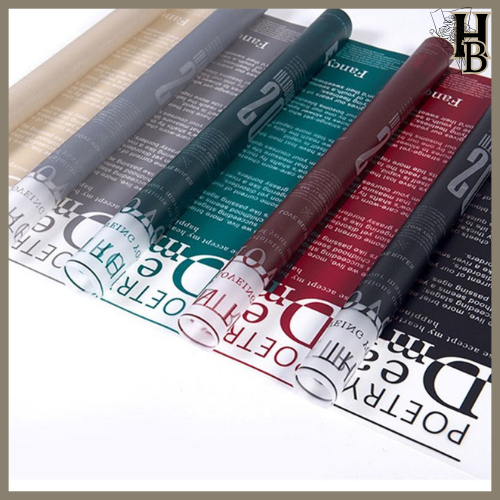 

Kertas Buket Bunga Flower Wrapping Cellophane Waterproof Florist 6058