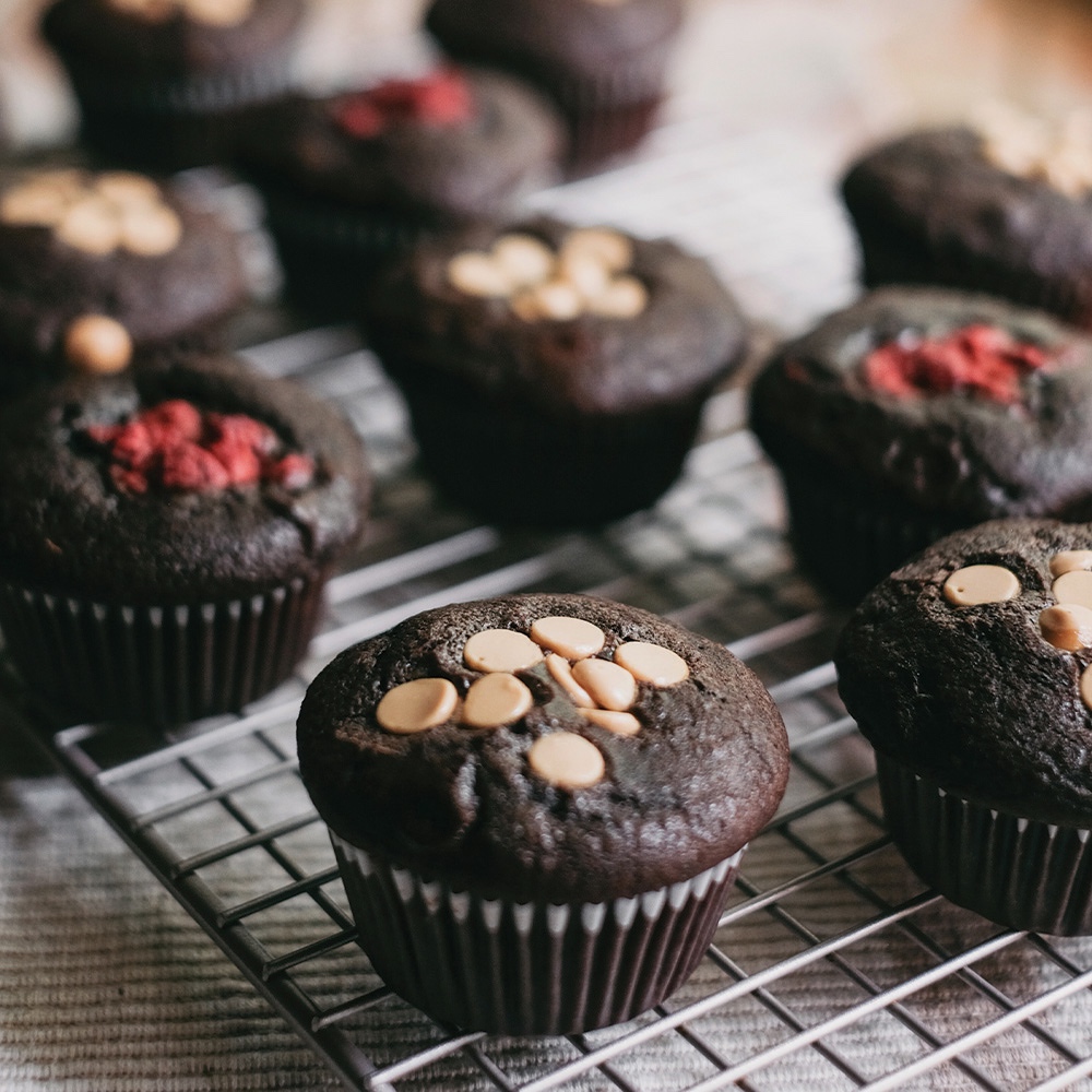 

Double Chocolate Moist Muffins
