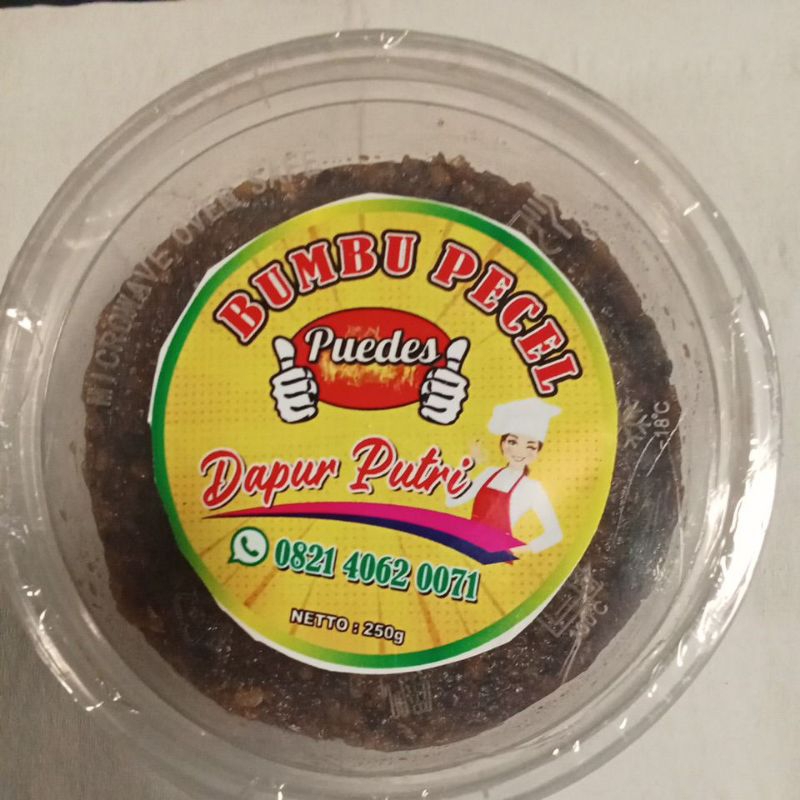

Bumbu Pecel Dapur Putri