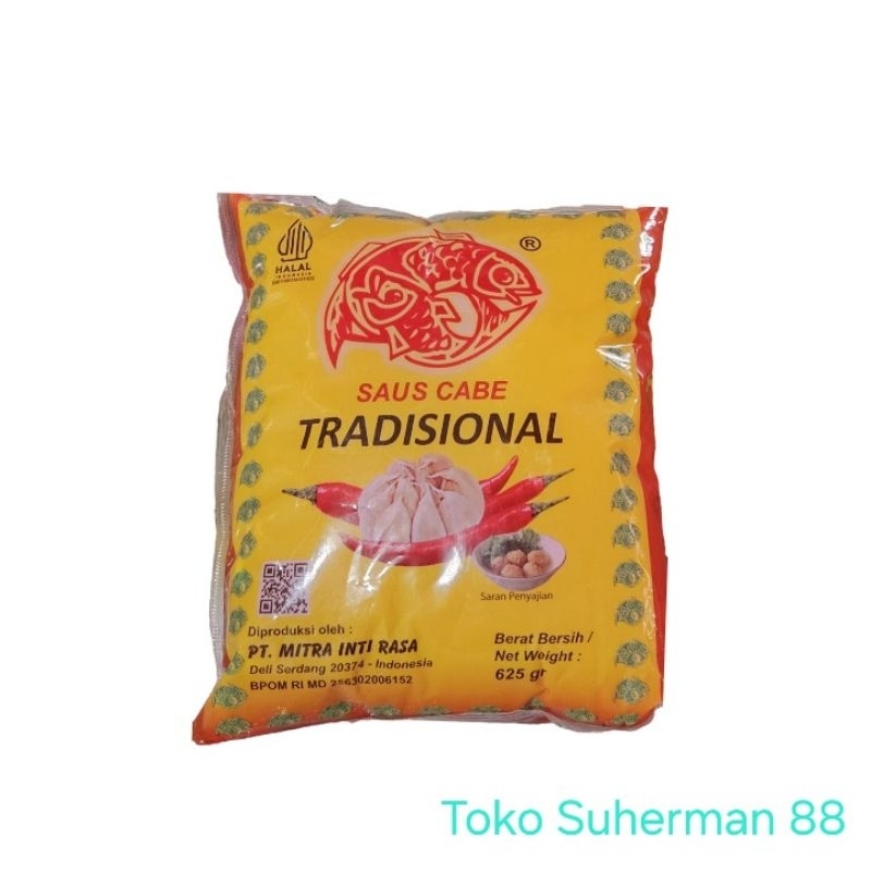 

SAOS CABE TRADISIONAL DUA IKAN 625 g